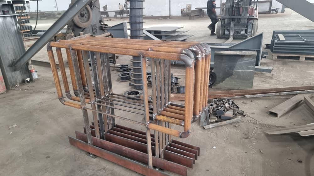 FutureIron custom steel fabrication in workshop